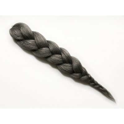 EVE Sestříhaný 100% kanekalon EVE: QuickBraid Barva: 51 (grey - šedá, světlá šeď), Značka: EVE: QuickBraid – Sleviste.cz