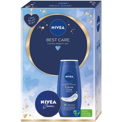 Nivea Creme Box Sprchový gel 250 ml + krém 75 ml – Hledejceny.cz