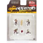 American Diorama Sada figurek 4ks Offroad Adventure 1:64 – Zbozi.Blesk.cz