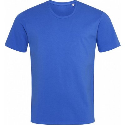 Stedman Lehce strečové tričko s kulatým výstřihem Clive rovný 170 g/m modrá výrazná