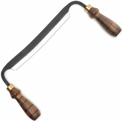 BeaverCraft poříz Hand-Forged Drawknife Walnut Handle in Leather Sheath – Zboží Dáma