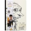 Poznámkový blok CurePink Blok A5 Harry Potter: Dobby 15 x 21 cm 120 listů