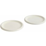 HAY Sada talířů Barro L Off White 2 ks – Zboží Dáma