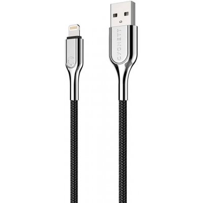 Cable USB to Lightning Cygnett Armoured 12W 2m (black)