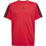 adidas JERSEY Essentials logo kids triko červená – Zboží Dáma