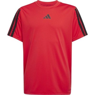 adidas JERSEY Essentials logo kids triko červená – Zboží Dáma