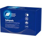 AF Čisticí ubrousky Safepads, s izopropylalkoholem, 138x210 mm, 100 ks – Hledejceny.cz