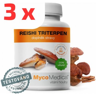 MycoMedica Reishi Triterpen 3 x 90 kapslí – Hledejceny.cz