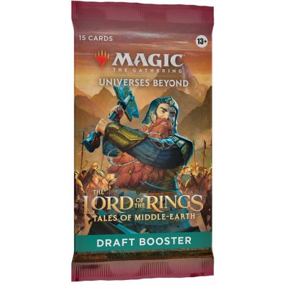 Wizards of the Coast Magic The Gathering: LotR - Tales of the Middle-Earth Draft Booster – Zboží Mobilmania
