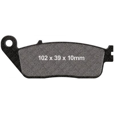 Brzdové destičky EBC FA196HH – Hledejceny.cz