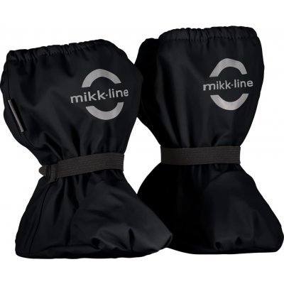 MIKK-LINE nepromokavé capáčky s fleecem černá – Sleviste.cz