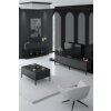 Obývací stěna Hanah Home Living Room Furniture Set Lord Anthracite Black Anthracite Black