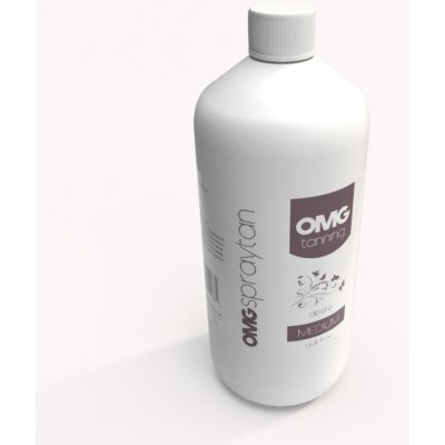 OMG spray tan - barva na samoopalovací nástřik dark 1l – Zboží Dáma