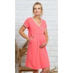 Decentní noční košile šaty Nejlepší máma lososová – Sleviste.cz