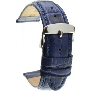 Mavex Modrý strukrurovaný kožený pásek