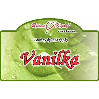 Bylinné kapky Vanilka 50 ml – Hledejceny.cz