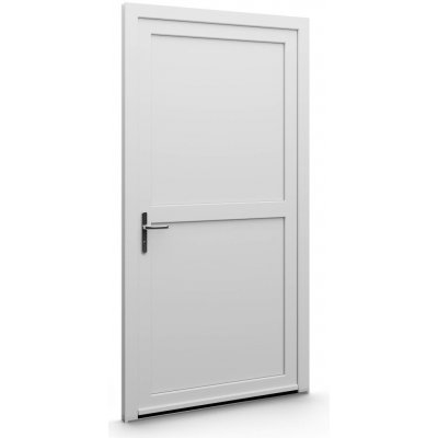 Aluplast vchodové dveře jednokřídlé bílá/bílá 80 x 180 cm rozložení výplně 5 – Hledejceny.cz