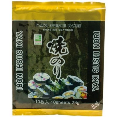 JH Foods Mořské řasy Yaki Nori Gold 25 g – Zbozi.Blesk.cz