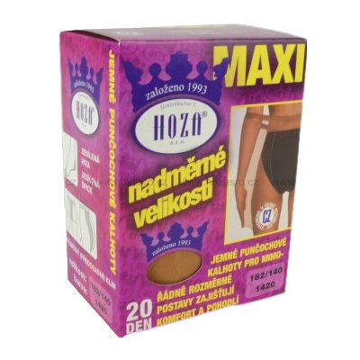 Hoza nadměrné D03 1420 hnědá – Zboží Dáma