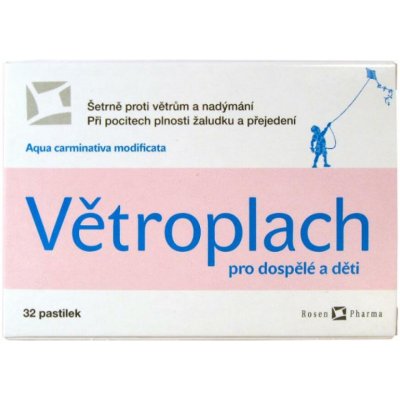 Rosen Větroplach pro dosp.a děti 32 pastilek – Hledejceny.cz