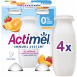 Actimel probiotický jogurtový nápoj s vitamíny Fruit Sensation bez přidaného cukru 4x100g – Zboží Dáma