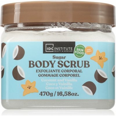 IDC Institute tělový peeling kokos a vanilka 470 g – Zboží Dáma