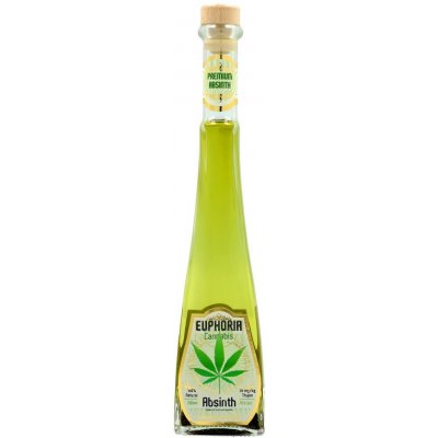 Hill's Euphoria Absinth Cannabis 70% 0,2 l (holá láhev) – Zboží Dáma