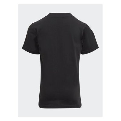 adidas t-shirt Essentials 3-Stripes Cotton t-shirt IC9135 černá – Zbozi.Blesk.cz