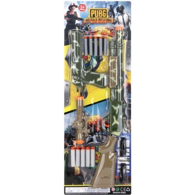 Army dětský set vojenská zbraň 2ks s terči a soft pěnovými náboji – Hledejceny.cz