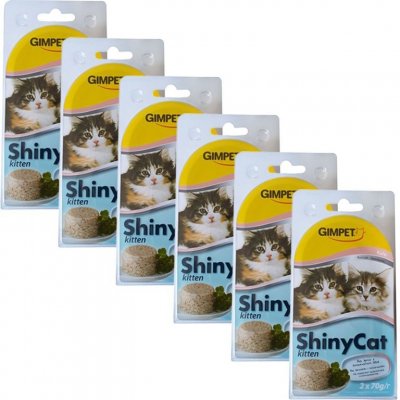 Gimpet ShinyCat Kitten kuře 12 x 70 g