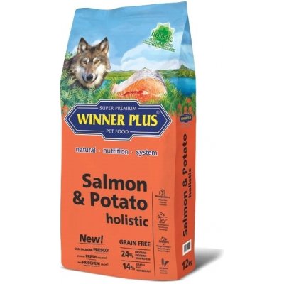 WINNER PLUS Holistic Salmon and Potato 12 kg – Hledejceny.cz