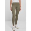 Dámské legíny Ladies High Waist Jersey Leggings olive