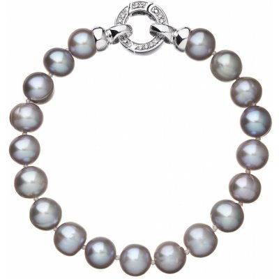 Evolution Group perlový z pravých říčních perel šedý 23010.3 – Zboží Dáma