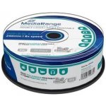 MediaRange DVD+R 8,5GB 8x, printable, spindle, 25ks (MR474) – Zboží Živě