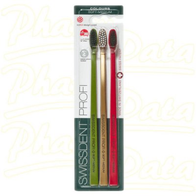 Swissdent Profi Colours soft-medium Cool 3 ks – Zboží Dáma