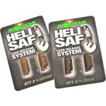 Korda Montáž Heli Safe Lead System zelená 2 ks – Zboží Mobilmania