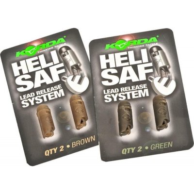 Korda Montáž Heli Safe Lead System zelená 2 ks – Zboží Mobilmania