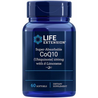 Life Extension Ubiquinone CoQ10 with d-Limonene 1,13 g, gelové tablety, 100 mg – Hledejceny.cz