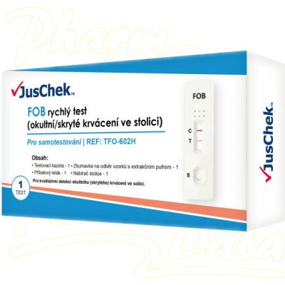 Hanghzou AllTest Biotech Juschek FOB rychlý test okultní krvácení 1 ks – Hledejceny.cz