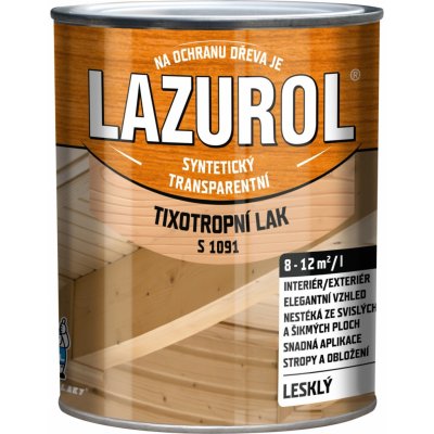 Lazurol S 1091 0,75 l transparentní mat