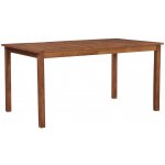 OMAXI 607366 Zahradní stůl 150 x 90 x 74 cm masivní akáciové dřevo – Hledejceny.cz