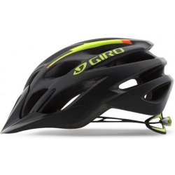 Cyklistická helma Giro Phase matt black/lime/flame 2020