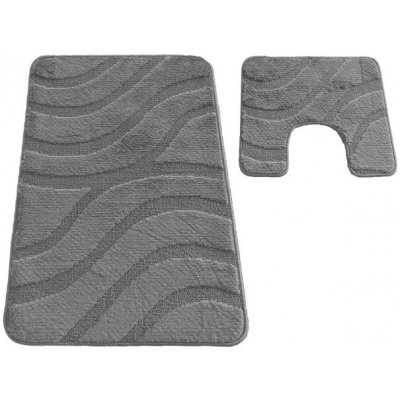 Nej-koberce Montana Symphony Metal Grey 40x50 cm a 50x80 cm – Zboží Mobilmania