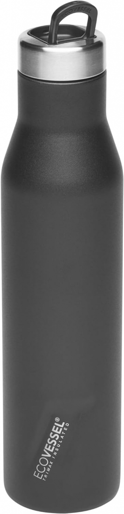 Eco Vessel Nerezová termoláhev Aspen Black 750 ml