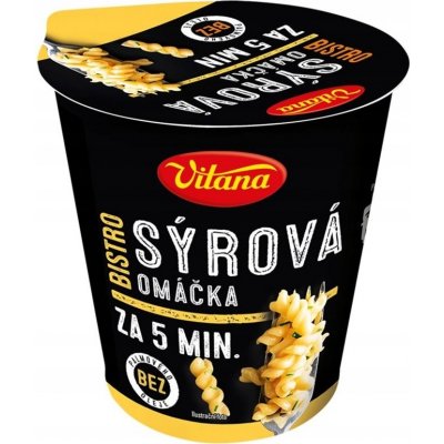 Vitana Bistro Těstoviny sýrová omáčka 72 g – Zboží Dáma
