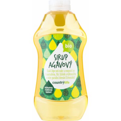 Country Life Sirup Agávový Bio 900 ml