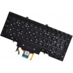 Dell Latitude 5400 Klávesnice černá bez rámečku, Trackpoint, Podsvícená, CZ/SK – Zboží Živě