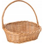 Dárkový koš Creative Home proutěný hnědý 45x32x43 cm – Hledejceny.cz