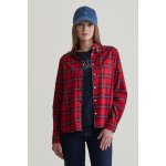 Gant REG CHECKED LT FLANNEL SHIRT RUBY RED – Zboží Dáma