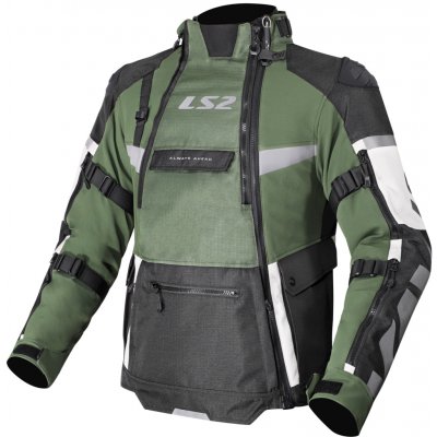 LS2 X-MASTER MAN JACKET BLACK GREEN GREY – Zbozi.Blesk.cz